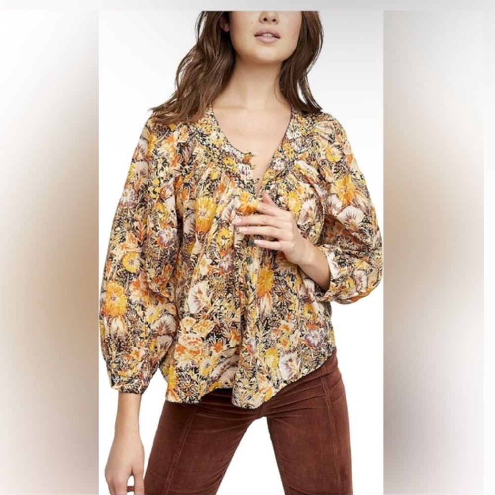 Free People we the free boho top size S